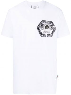 T-shirt Philipp Plein hvid