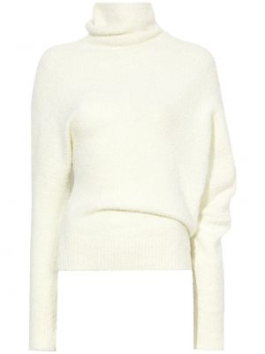 Sweter asymetryczny Proenza Schouler biały