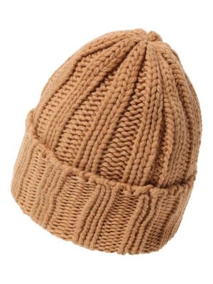Кашемировая шапка Inverni коричневая