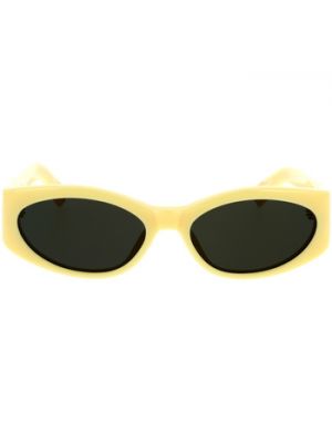 Żółte okulary przeciwsłoneczne Jacquemus