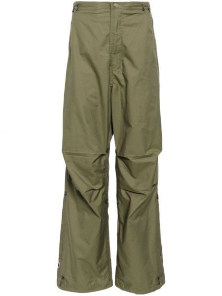 Relaxed прав панталон Maharishi зелено