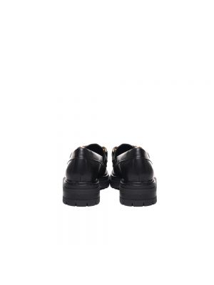 Loafers de cuero Pinko negro
