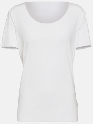 T-shirt in jersey Wolford Bianco