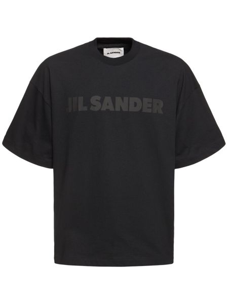 T-skjorte Jil Sander svart