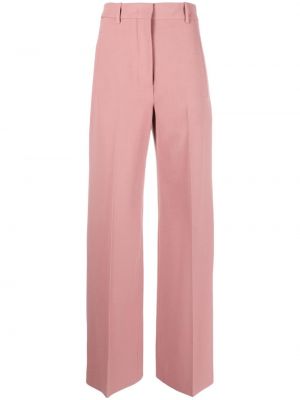 Růžové kalhoty relaxed fit Erika Cavallini