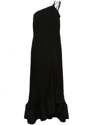 Asymetrické dlouhé šaty Lanvin čierna