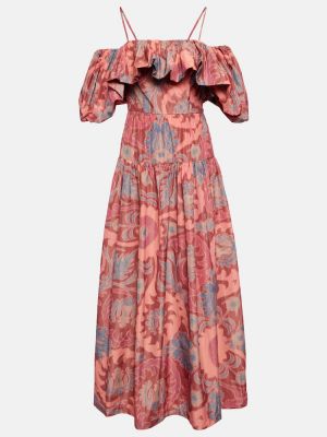 Sukienka długa z wzorem paisley Ulla Johnson