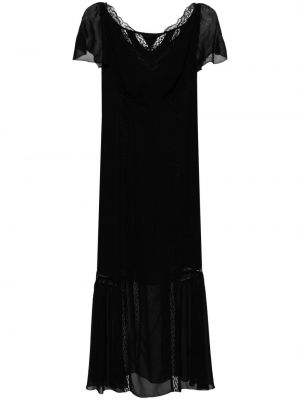 Midi ruha Reformation fekete