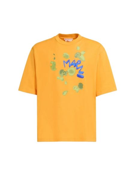 Koszulka Marni pomarańczowa