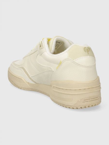 Bőr sneakers Desigual fehér