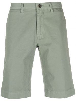 Pantaloni chino din bumbac Canali verde