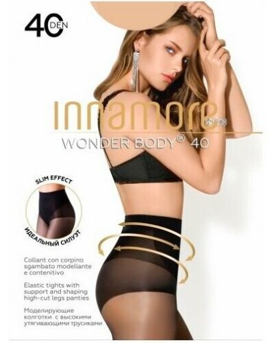 Колготки корректирующие, 40 den Innamore - Черный