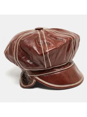 Sombrero Dior Vintage marrón