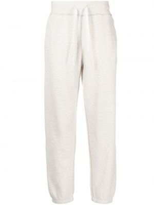Флийс спортни панталони Sunspel бяло