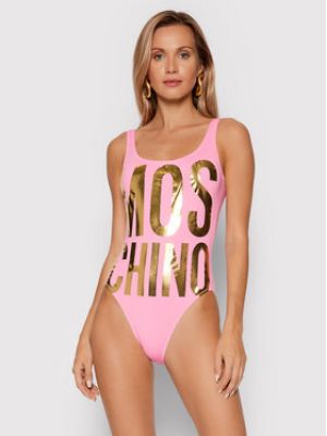 Costum de baie întregi de plajă Moschino Underwear & Swim - roz