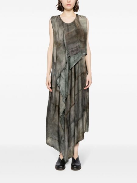 Abstraktes kleid mit print Uma Wang