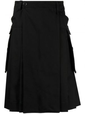 Shorts mit geknöpfter mit plisseefalten Simone Rocha schwarz