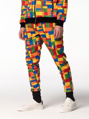 Rainbow emoji mens sweatpants - Mr. Gugu & Miss Go