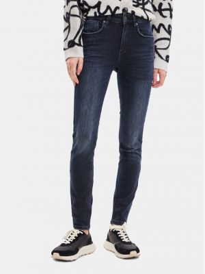 Jeans skinny Desigual nero