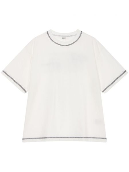 T-shirt en coton Studio Tomboy blanc
