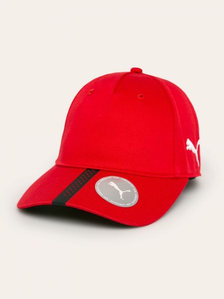 Czerwona czapka z daszkiem Puma