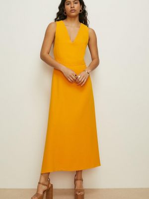 Платье без рукавов с V-образным вырезом Oasis желтый