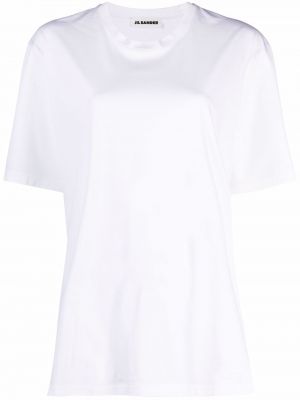 Camiseta oversized Jil Sander blanco