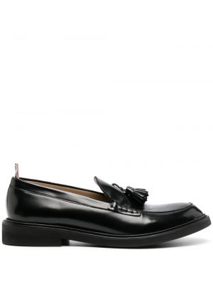 Pantofi loafer din piele Thom Browne negru