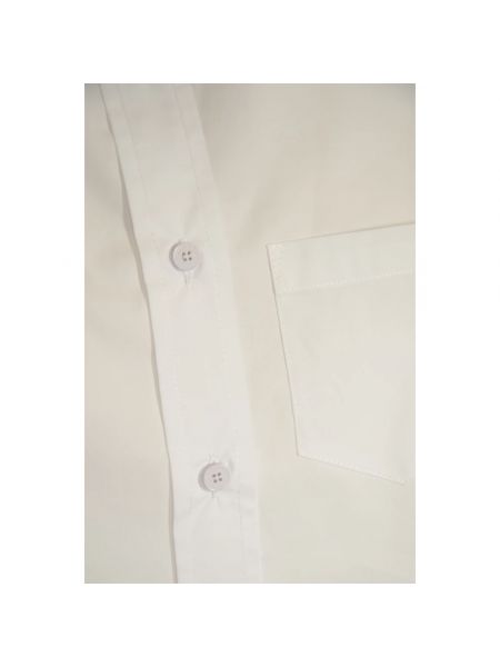 Camisa con mangas globo Roberto Collina blanco