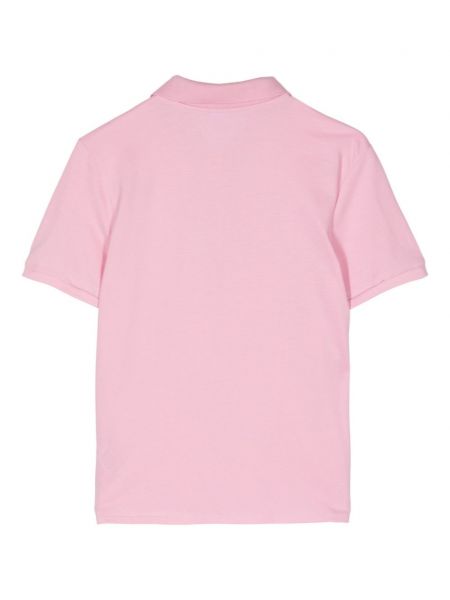 Polo marškinėliai su zebro raštu Ps Paul Smith rožinė