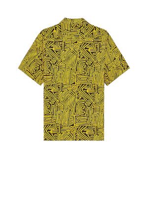 Camicia in viscosa Oas giallo