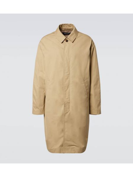 Trykt bomuld trenchcoat Undercover beige