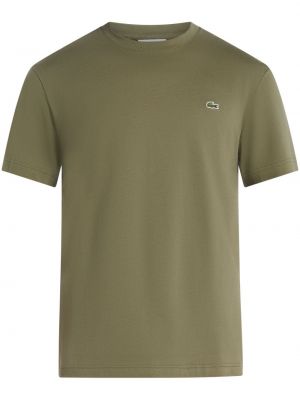 T-shirt en coton Lacoste vert