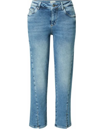 Дънки straight leg Pulz Jeans светлосиньо