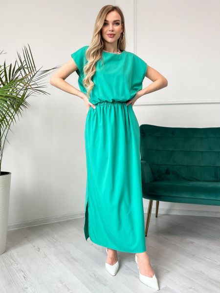 Длинное платье Issa Plus зеленое