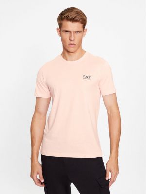 Majica Ea7 Emporio Armani roza