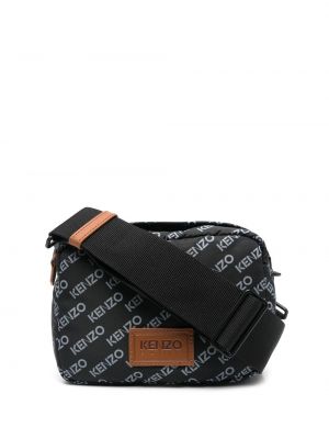 Τσάντα με σχέδιο Kenzo μαύρο