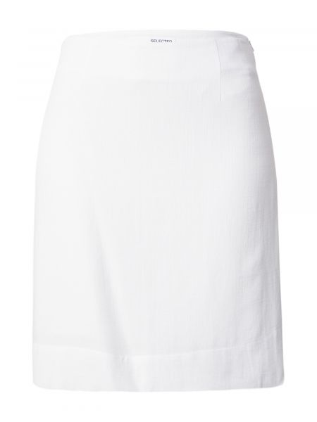 Suknja Selected Femme bijela
