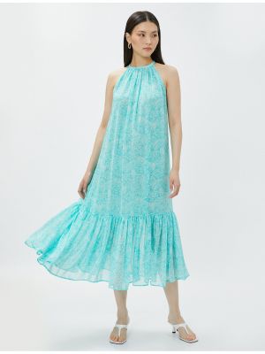 Φλοράλ μίντι φόρεμα Koton