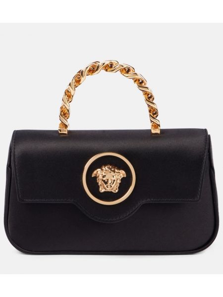 Mini bolso de raso Versace