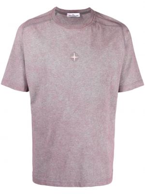 T-shirt Stone Island lila