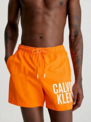Kalhotky Calvin Klein oranžové