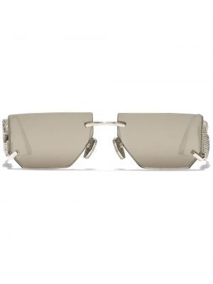 Okulary przeciwsłoneczne Dolce & Gabbana Eyewear srebrne