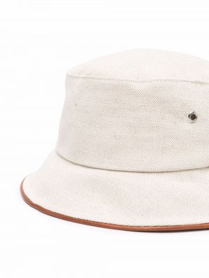Cepure ar apdruku Balmain balts