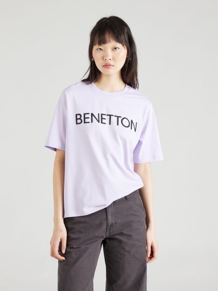 Tričko United Colors Of Benetton fialová