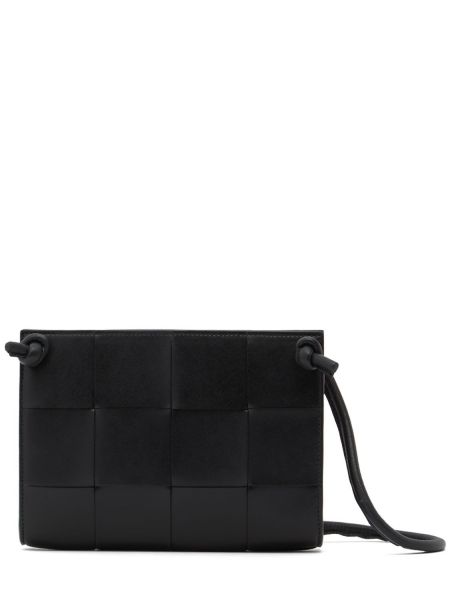 Læder mini taske Bottega Veneta sort