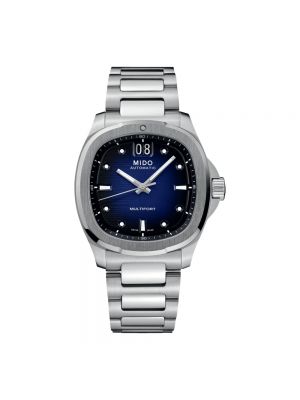 Niebieski zegarek Mido