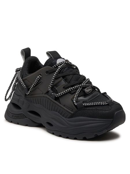 Sneakers με δαντέλα Buffalo μαύρο