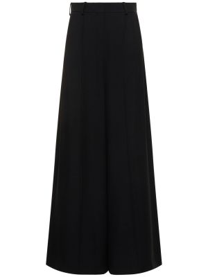 Панталон с висока талия Nina Ricci черно