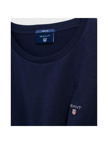 Koszulka Gant niebieska